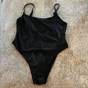 Wild Fable Black One Piece Swimsuit